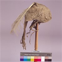 羽飾皮帽藏品圖，第4張